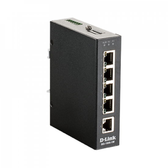 D-Link | Switch | DIS-100G-5W | Unmanaged | Desktop | Gigabit Ethernet (copper) ports quantity 5 | 60 month(s)