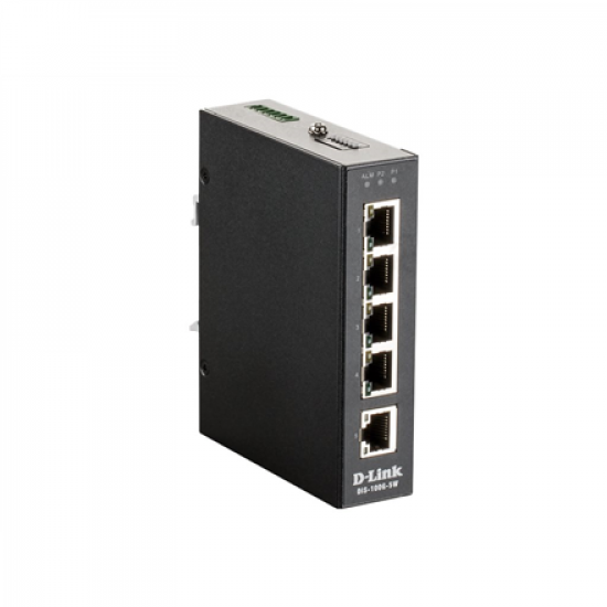 D-Link | Switch | DIS-100G-5W | Unmanaged | Desktop | Gigabit Ethernet (copper) ports quantity 5 | 60 month(s)