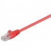 Goobay | CAT 5e patch cable, U/UTP | 68369 | Red RJ45 male (8P8C) | RJ45 male (8P8C)