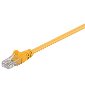 Goobay | CAT 5e patch cable, U/UTP | 68346 | Yellow RJ45 male (8P8C) | RJ45 male (8P8C)