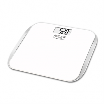 Adler | Bathroom scales | AD 8164 | Maximum weight (capacity) 180 kg | Accuracy 100 g | White