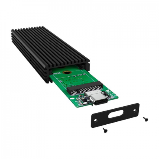 Raidsonic | Black | ICY BOX IB-1816M-C31 External Type-C enclosure for M.2 NVMe SSD
