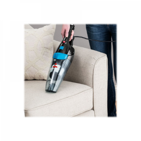 Bissell | Vacuum Cleaner | Featherweight Pro Eco | Corded operating | Handstick and Handheld | 450 W | - V | Operating radius 6 m | Blue/Titanium | Warranty 24 month(s) | Battery warranty 24 month(s)