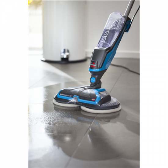 Bissell | Mop | SpinWave | Corded operating | Electric | Washing function | 105 W | Blue/Titanium