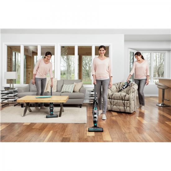 Bissell | Vacuum cleaner | MultiReach Essential | Cordless operating | Handstick and Handheld | - W | 18 V | Operating time (max) 30 min | Black/Blue | Warranty 24 month(s) | Battery warranty 24 month(s)