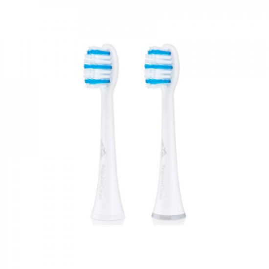 ETA | Toothbrush replacement | RegularClean ETA070790200 | Heads | For adults | Number of brush heads included 2 | Number of teeth brushing modes Does not apply | White