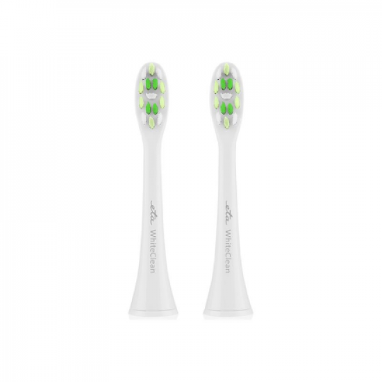 ETA | Toothbrush replacement | WhiteClean ETA070790400 | Heads | For adults | Number of brush heads included 2 | Number of teeth brushing modes Does not apply | White