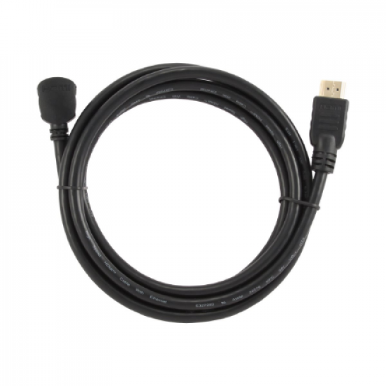 Cablexpert | HDMI High speed 90 degrees male to straight male connectors cable, 19 pins gold-plated connectors | CC-HDMI490-6 | HDMI 19pin male | HDMI 90 degrees male | 1.8 m