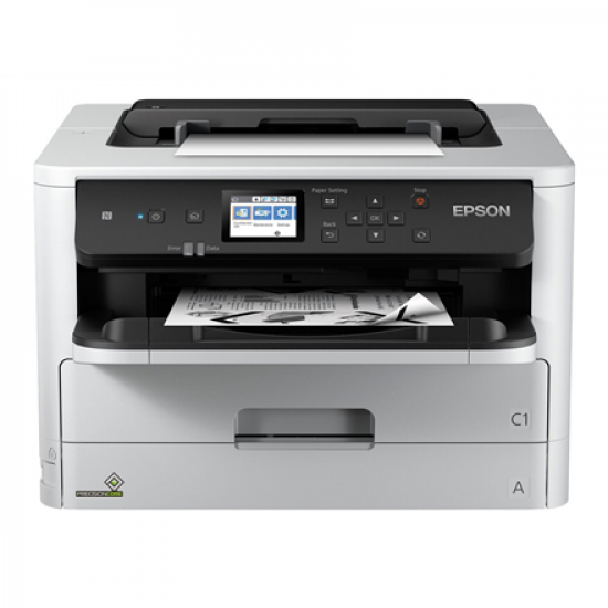 Epson Printer | WorkForce WF-M5298DW | PrecisionCore™ Print Head | Mono | A4 | Wi-Fi | Grey