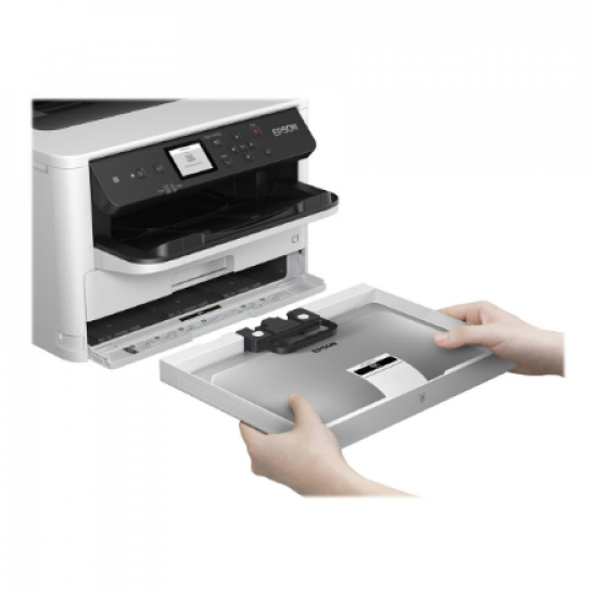 Epson Printer | WorkForce WF-M5298DW | PrecisionCore™ Print Head | Mono | A4 | Wi-Fi | Grey