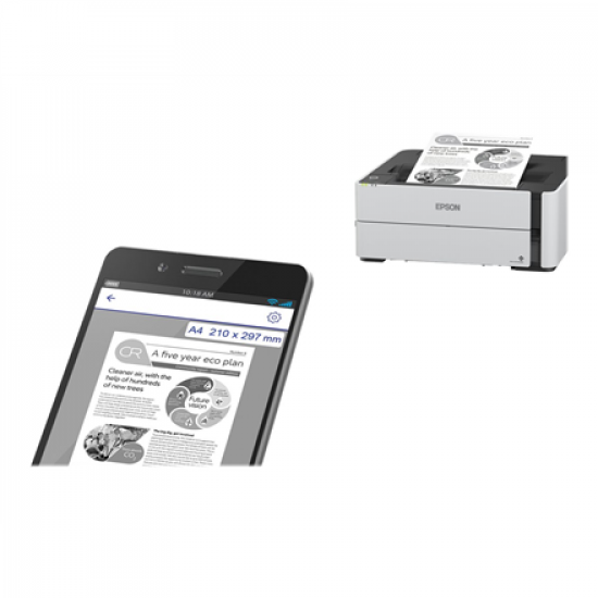 Epson EcoTank M1180 | Inkjet | Mono | A4 | Wi-Fi | Grey