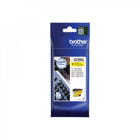 Brother High-yield Ink Cartridge | LC3239XLY | Ink | Yellow