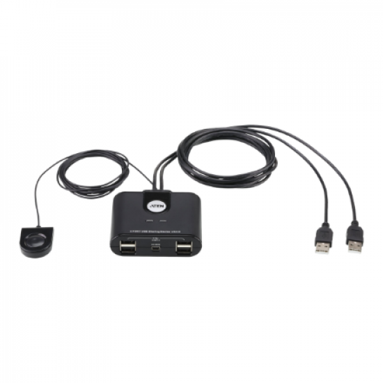 Aten | USB 2.0 | 2 x 4 USB 2.0 Peripheral Sharing Switch