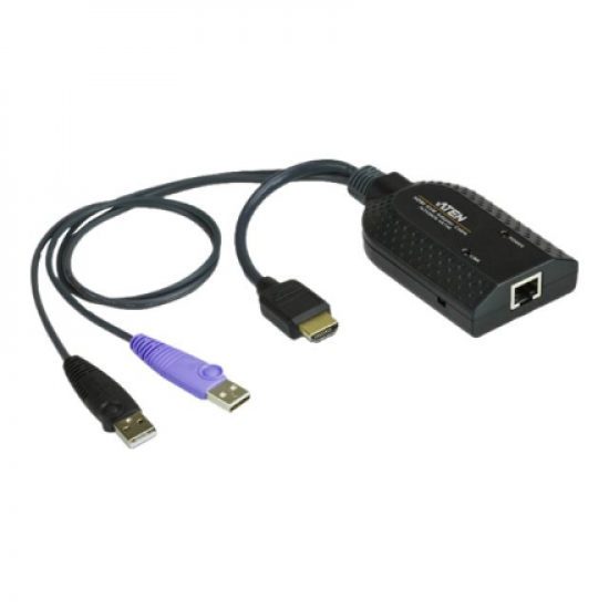 Aten | 1 x RJ-45 Female,2 x USB Type A Male 1 x HDMI Male