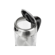 Adler | Kettle | AD 1247 NEW | With electronic control | 1850 - 2200 W | 1.7 L | Stainless steel, glass | 360° rotational base | Stainless steel/Transparent