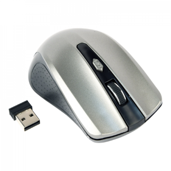 Gembird | Mouse | MUSW-4B-04-BG | Standard | Wireless | Black/ Space Grey
