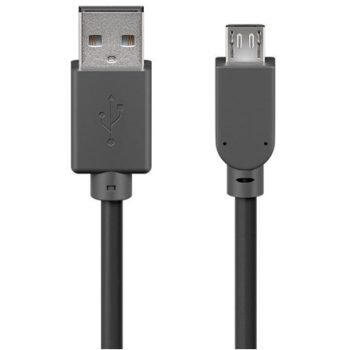 Goobay | 93920 USB 2.0 Hi-Speed cable | USB-A to micro-USB USB 2.0 male (type A) | USB 2.0 micro male (type B)