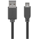 Goobay | 93920 USB 2.0 Hi-Speed cable | USB-A to micro-USB USB 2.0 male (type A) | USB 2.0 micro male (type B)
