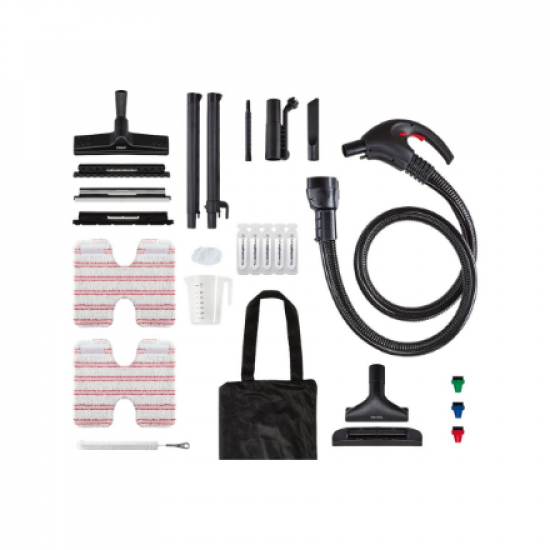 Polti | Steam cleaner | PVEU0083 Vaporetto Lecoaspira FAV50 Multifloor | Power 1350 W | Steam pressure 5 bar | Water tank capacity 1.1 L | White