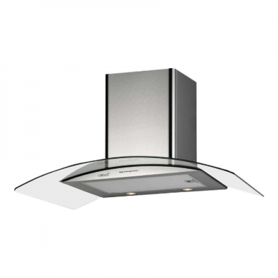 CATA | Hood | GAMMA 600 | Wall mounted | Energy efficiency class A | Width 60 cm | 340 m³/h | Mechanical control | LED | Stainless steel