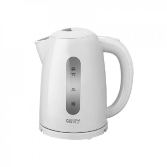 Camry | Kettle | CR 1254 | Standard | 2200 W | 1.7 L | Plastic | 360° rotational base | White