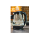 Adler | Kettle | AD 1274 | Standard | 2200 W | 1.7 L | Plastic/Glass | 360° rotational base | Black/ transparent
