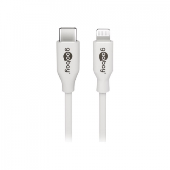 Goobay | Lightning - USB-C USB charging and sync cable | USB-C to Lightning Apple Lightning male (8-pin) | USB-C male