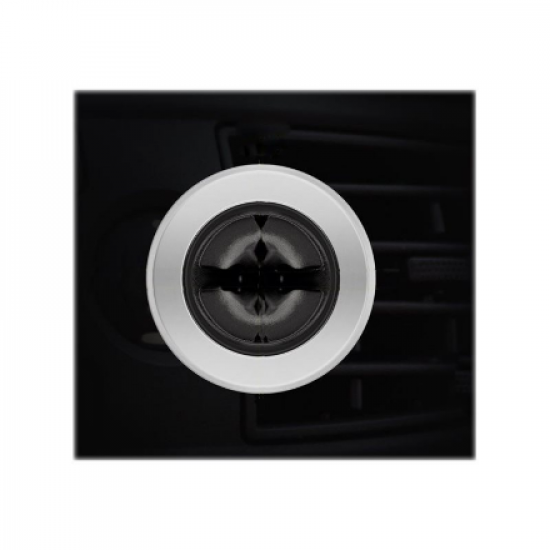 Goobay | Magnetic mount Metal Slim Design for smartphones (35mm) | 38685 | Black/Silver | Magnetic holder is suitable for almost every smartphone; Quick-Snap assembly technology for quick and easy use; Smart and almost invisible fastening option on the ca