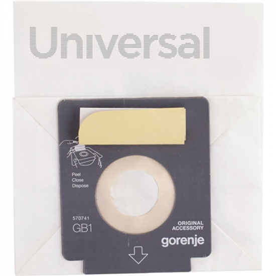 Gorenje | Vacuum cleaner paper bags, 5pcs | GB1PBU