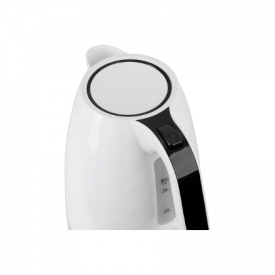 Adler | Kettle | AD 1277 | Standard | 2200 W | 1.7 L | Plastic | 360° rotational base | White