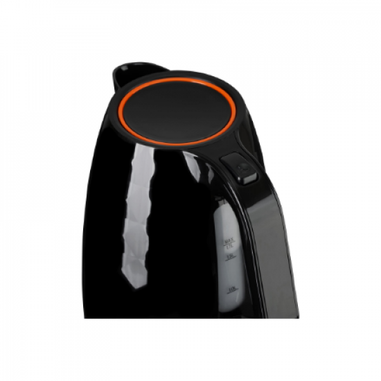 Adler | Kettle | AD 1277 | Standard | 2200 W | 1.7 L | Plastic | 360° rotational base | Black