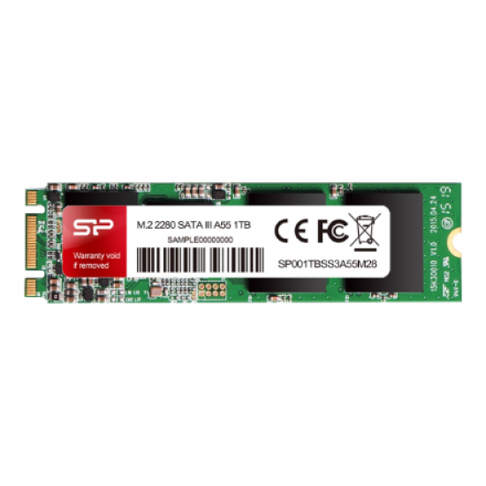 Silicon Power | A55 | 256 GB | Solid-state drive interface M.2 SATA | Read speed 550 MB/s | Write speed 450 MB/s