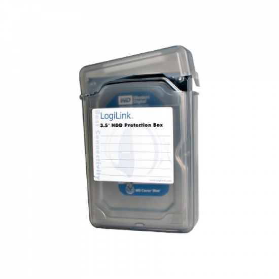 Logilink | LogiLink UA0133B Protection Box for 3.5 Inch Hard Disk Drive Black