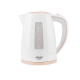 Adler | Kettle | AD 1264 | Standard | 2200 W | 1.7 L | Plastic | 360° rotational base | White