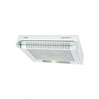 CATA | Hood | F-2060 | Conventional | Energy efficiency class C | Width 60 cm | 195 m³/h | Mechanical control | LED | White