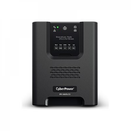 CyberPower | Smart App UPS Systems | PR1500ELCD | 1500 VA | 1350 W