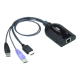 Aten | USB HDMI Virtual Media KVM Adapter Cable (Support Smart Card Reader and Audio De-Embedder)