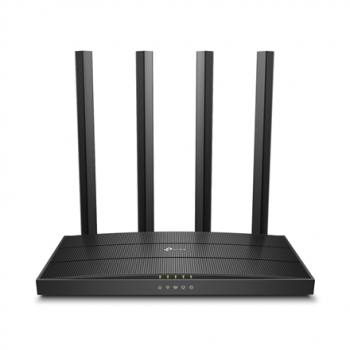 Router | Archer C6 | 802.11ac | 300+867 Mbit/s | 10/100/1000 Mbit/s | Ethernet LAN (RJ-45) ports 4 | Mesh Support No | MU-MiMO Yes | No mobile broadband | Antenna type 4xExternal | No