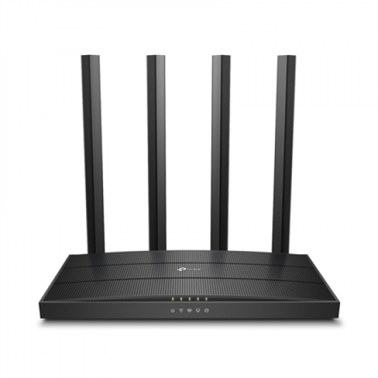Router | Archer C6 | 802.11ac | 300+867 Mbit/s | 10/100/1000 Mbit/s | Ethernet LAN (RJ-45) ports 4 | Mesh Support No | MU-MiMO Yes | No mobile broadband | Antenna type 4xExternal | No