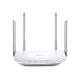 Router | Archer C50 | 802.11ac | 300+867 Mbit/s | 10/100 Mbit/s | Ethernet LAN (RJ-45) ports 4 | Mesh Support No | MU-MiMO No | No mobile broadband | Antenna type 2xExternal