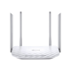 Router | Archer C50 | 802.11ac | 300+867 Mbit/s | 10/100 Mbit/s | Ethernet LAN (RJ-45) ports 4 | Mesh Support No | MU-MiMO No | No mobile broadband | Antenna type 2xExternal