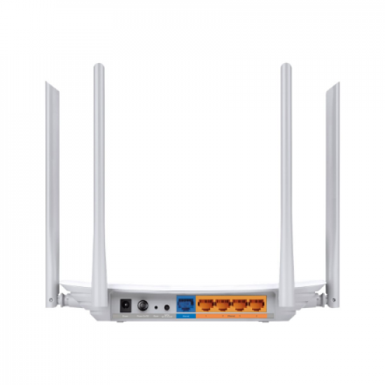 Router | Archer C50 | 802.11ac | 300+867 Mbit/s | 10/100 Mbit/s | Ethernet LAN (RJ-45) ports 4 | Mesh Support No | MU-MiMO No | No mobile broadband | Antenna type 2xExternal