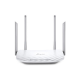 Router | Archer C50 | 802.11ac | 300+867 Mbit/s | 10/100 Mbit/s | Ethernet LAN (RJ-45) ports 4 | Mesh Support No | MU-MiMO No | No mobile broadband | Antenna type 2xExternal