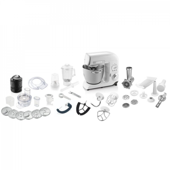 ETA | Kitchen machine | Gratus Kalibro ETA003890010 | 1500 W | Number of speeds 8 | Bowl capacity 6.7 L | Blender | Meat mincer | White