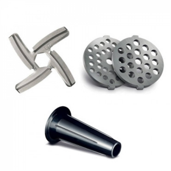 TEFAL | Meat mincer | NE105838 | Black | 1400 W | Number of speeds 1 | Throughput (kg/min) 1.7 | The set includes 3 stainless steel sieves for medium or coarse grinding.