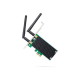 TP-LINK Archer T4E Dual Band PCI Express Adapter 2.4GHz/5GHz, 802.11ac, 300+867 Mbps, 2xDetachable antennas