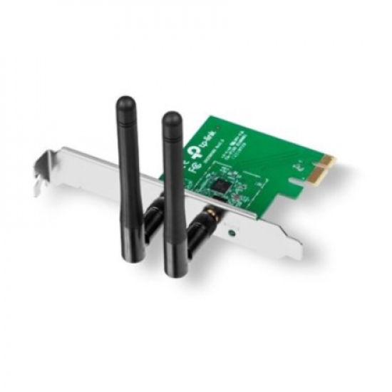 TP-LINK TL-WN881ND PCI Express Adapter, 2.4GHz, 802.11n, 300Mbps, 1xDetachable antenna 2dBi