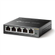 TP-LINK | Switch | TL-SG105E | Web managed | Wall mountable | Gigabit Ethernet (copper) ports quantity 5 | Power supply type External | 36 month(s)