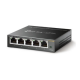 TP-LINK | Switch | TL-SG105E | Web managed | Wall mountable | Gigabit Ethernet (copper) ports quantity 5 | Power supply type External | 36 month(s)