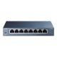 TP-LINK | Switch | TL-SG108 | Unmanaged | Desktop | Gigabit Ethernet (copper) ports quantity 8 | Power supply type External | 36 month(s)